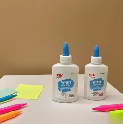 120 grams White Adhesive Box