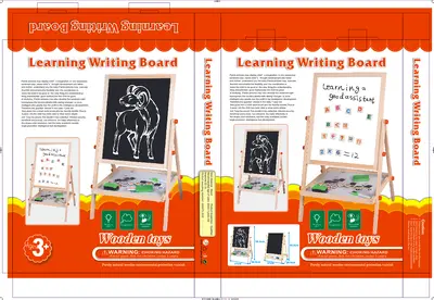 805 Color Base with 508 English 46*35.7*5.5 Educational Stacking Board