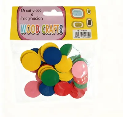 C0017 Educational Small Round Pieces (50 Pieces)