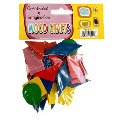 C0018 Educational Small Geometric Pieces (50 Pieces)