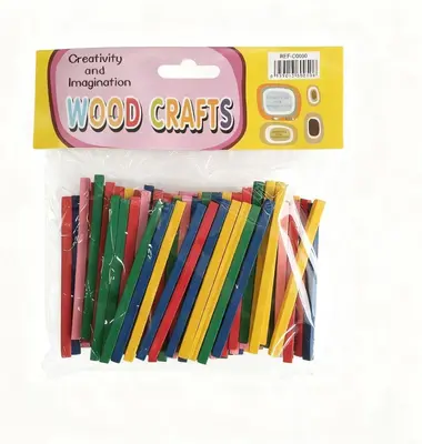 CO003 Educational 5.0 Square Small Sticks (100 Sticks)