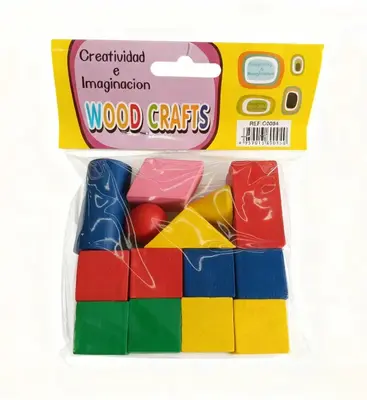 C0094 Educational 2.0cm Geometric Pieces (14 Pieces)