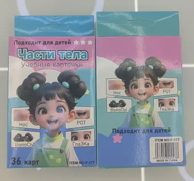 F-177 Russian - Limbs Study Card