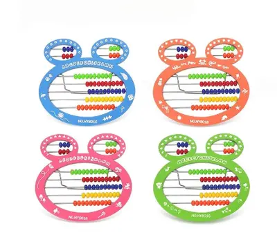 HY8016 abacus (four models in four colors mixed) display box