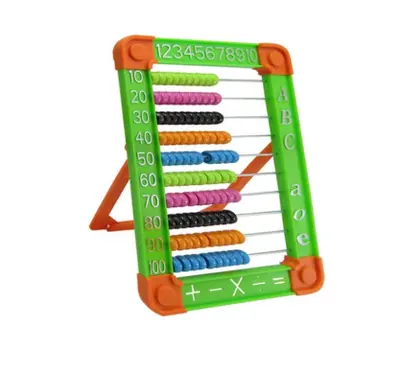 HY8035 large digital abacus iron shaft