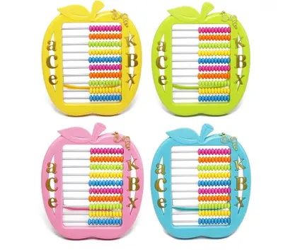 HY8042 apple abacus (4 colors mixed)