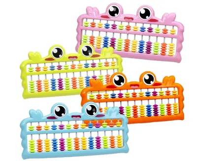 HY8049B crab abacus (7 beads in four-color packaging)