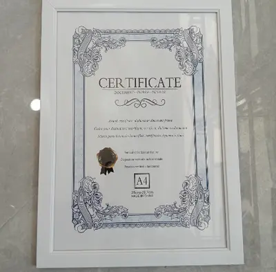 A4 Picture Frame - White (Without Stand)