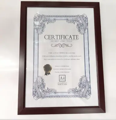 A4 Picture Frame - Wooden (Without Stand)