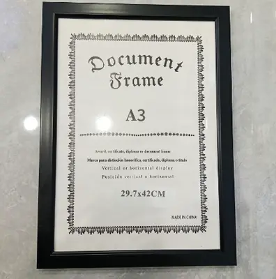 A3 Picture Frame - Black