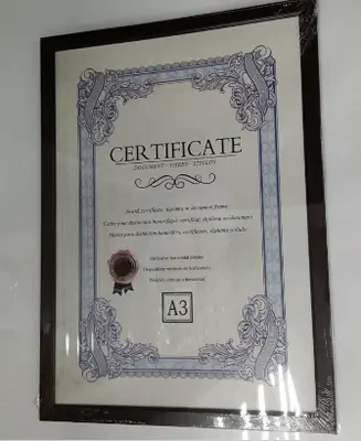 A3 Picture Frame - Mahogany