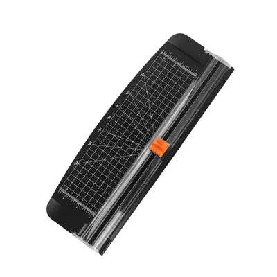 856 A4 Plastic Base Paper Cutter (Black)
