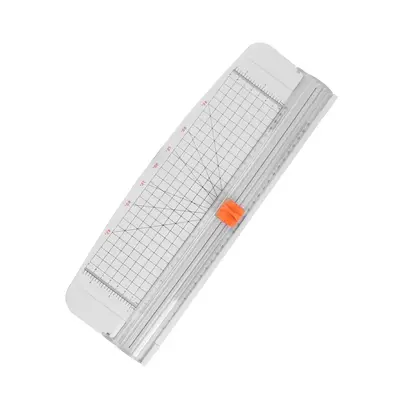 856 A4 Plastic Base Paper Cutter (White)