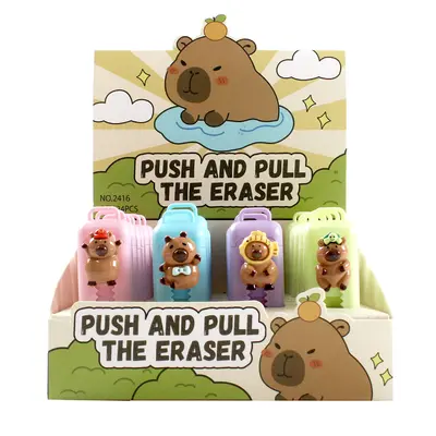 2416 Capibara Push-Pull Eraser
