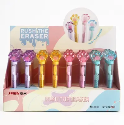 2348 Cat Claw Push-Pull Eraser