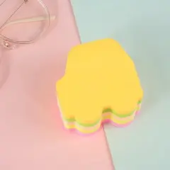 Fluorescent Special Shape 400 Sheets Post-it Notes (Colorful Stack)