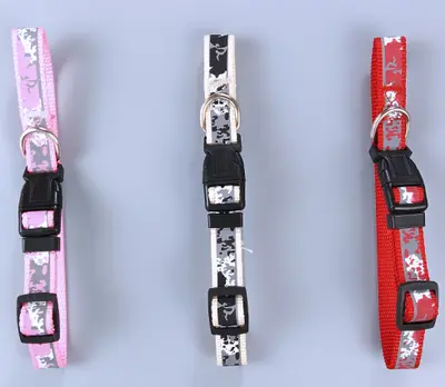 Camouflage Printed Collar - L