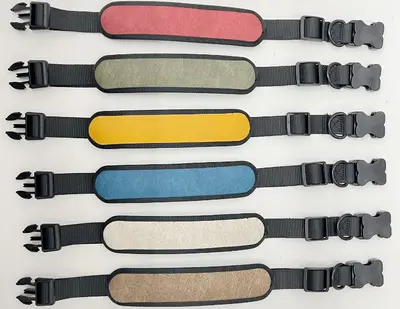 PU Leather Patchwork Collar