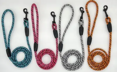 Patterned Round Rope Leash