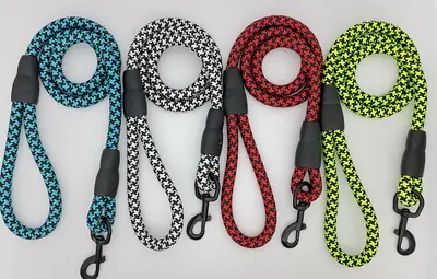 Floral Round Rope Leash