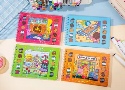 A5 Hard Cover - Coloring Book Bear