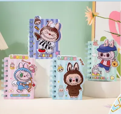 Labubu A7 - Bubble Stress Relief Coil Book 60 Pages