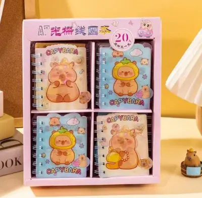 Kapibara A7 - Special Pattern 3D Coil Book 60 Pages