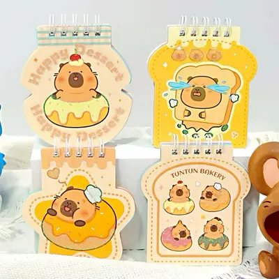 XQ-2001 Kapibara A7 Special Gold Powder Coil Book