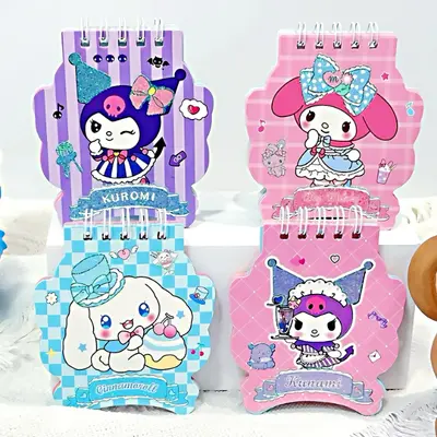 XQ-2006 Sanrio A7 Special Gold Powder Coil Book