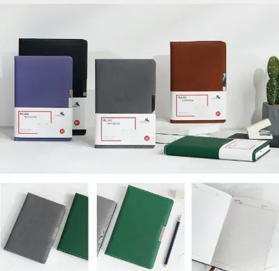 MMR-25053 leather surface notebook 96 pages A5