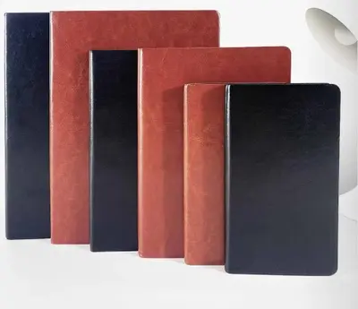 5118 black/brown clean 100-page notebook B5