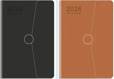 7008 Circular Metal Snap 2026 Calendar Set