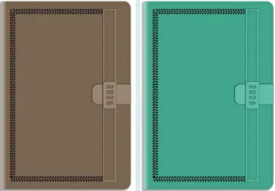 7009 Strap Fastener 2026 Calendar Set