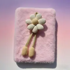 JM-8009 Flower Fur Book A5
