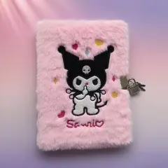 JM-8100 Coolomimi Fur Book with Lock A5