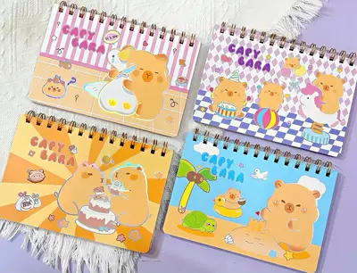 XQ-7603 Rabubu A5 Upward Weekly Plan Coil Book