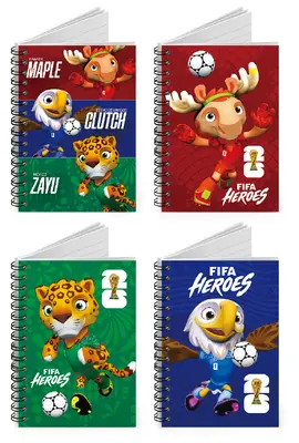 XQ-7606 Cat Claw A5 Upward Weekly Plan Coil Book