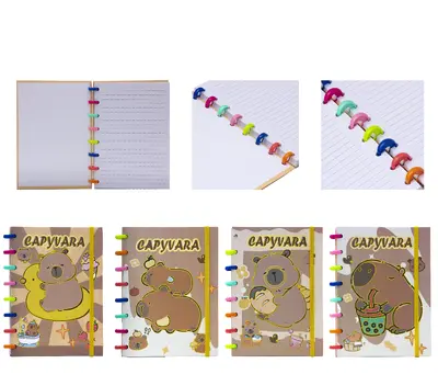 A5 Mushroom Clasp Binding Rope Book Starbuck 80 Sheets