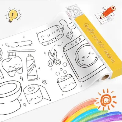 7 Series Clean Design - Graffiti Roll 300*30cm Back Adhesive