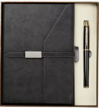 Ballpoint pen notebook set - Black