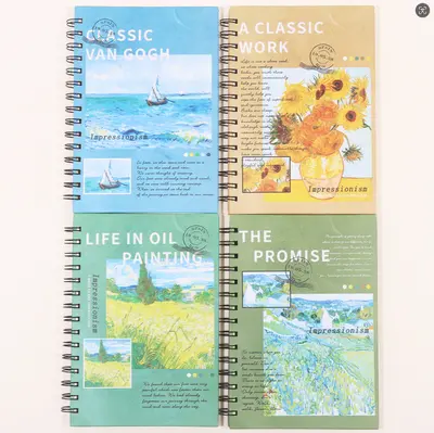 SH-A5111-80 sheets of natural scenery B5 coil book