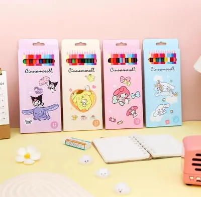 3686 Sanrio 12-color colored pencil box