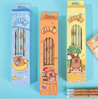 3728 Kapibara 2B pencils 12 pieces