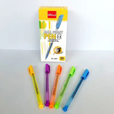 CL-207 Ballpoint Pen Blue 0.8