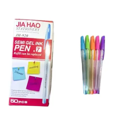 920 - Transparent Rod Oil Pen Color Box