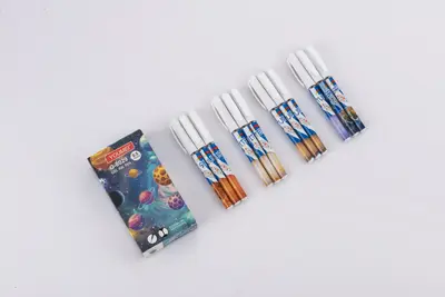 G-8029 Ballpoint Pen in Box / Flower Pattern