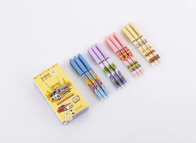 G-8030 Ballpoint Pen in Box / Flower Pattern