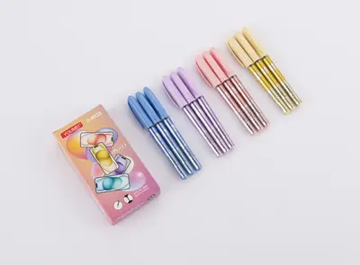 G-8035 Ballpoint Pen in Box / Flower Pattern