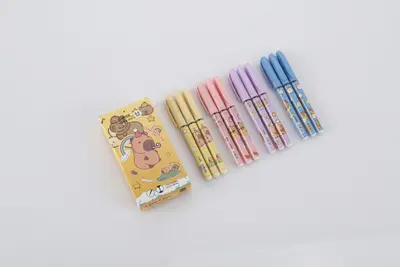 G-8056 Ballpoint Pen in Box / Flower Pattern