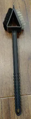 Triangular BBQ Cleaning Brush - 35CM  三角海绵钢丝刷 - 3215-12